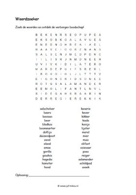 Word Search: Ontdek de verborgen woorden en daag je brein uit!